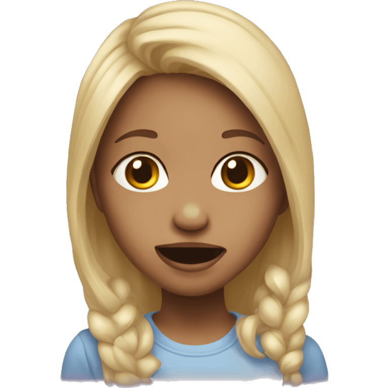 girl with 
cleft lip palate emoji