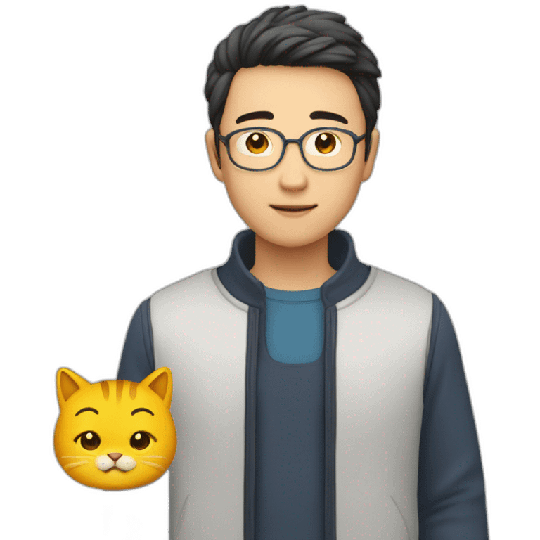 在学习的银渐层小猫 emoji