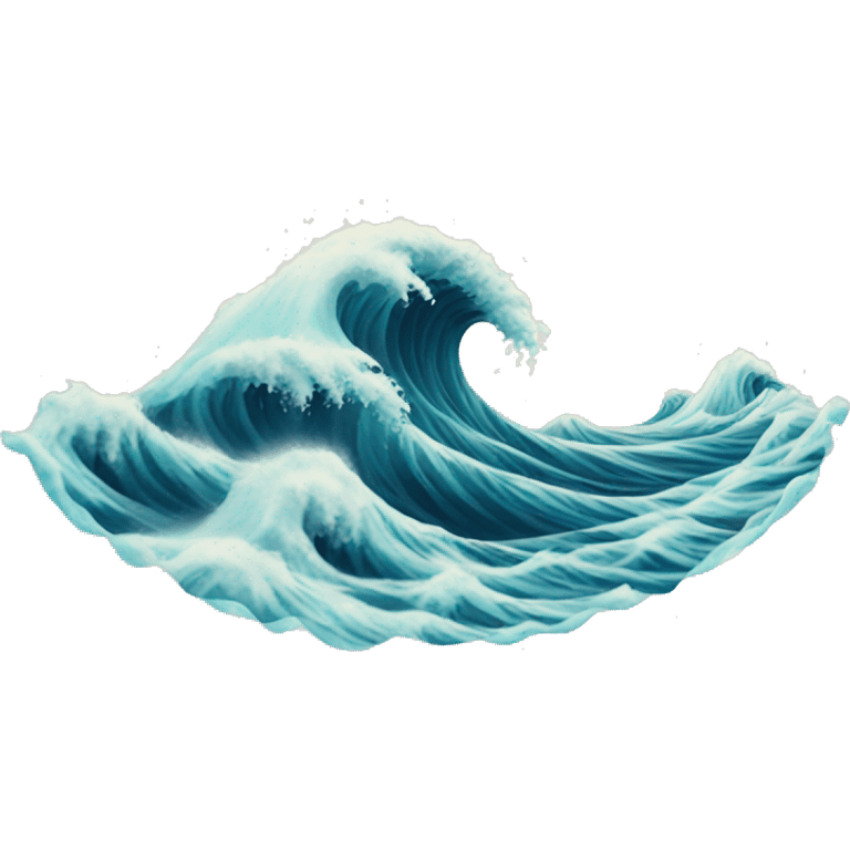 wave emoji