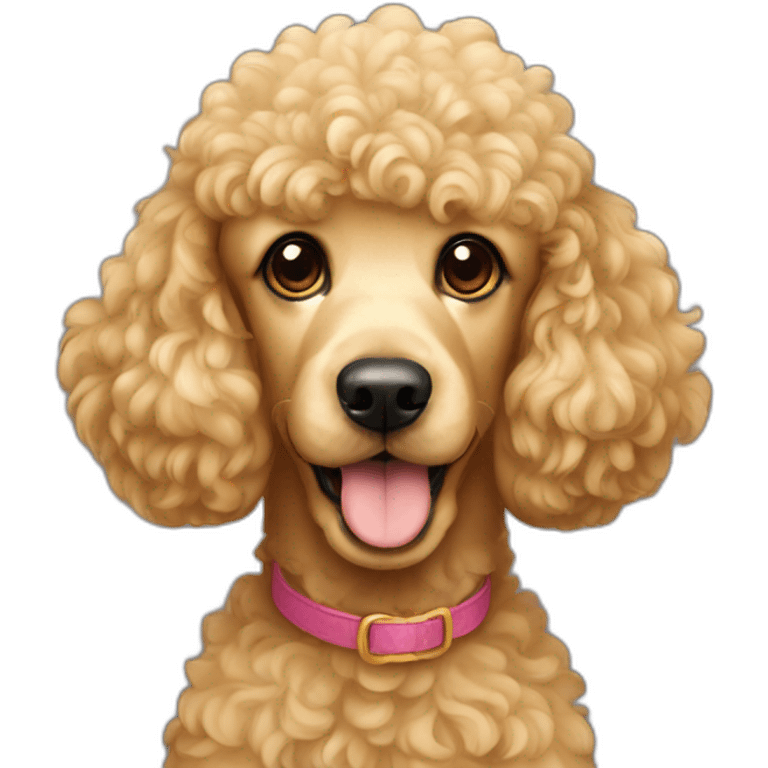 golden poodle emoji