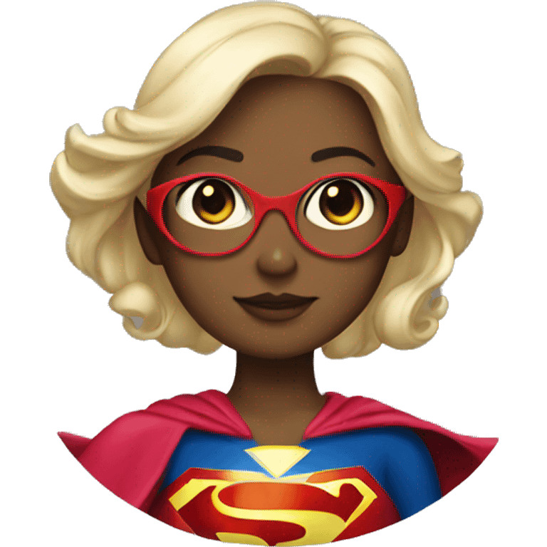 Super girl emoji