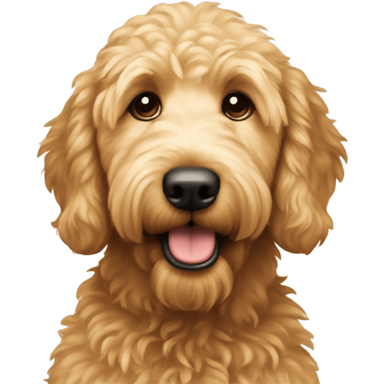 Golden doodle emoji