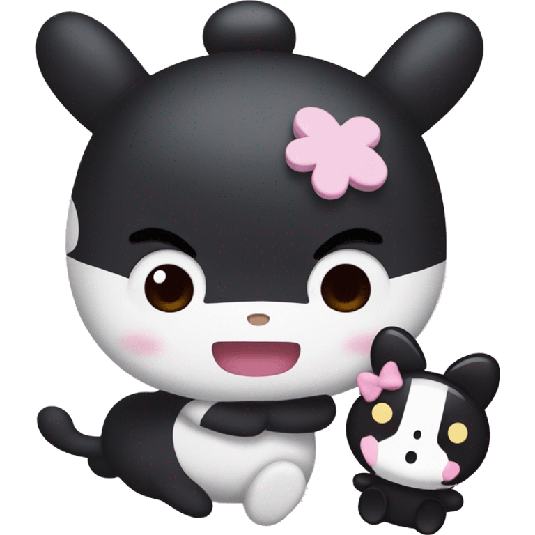 Kuromi and My Melody emoji