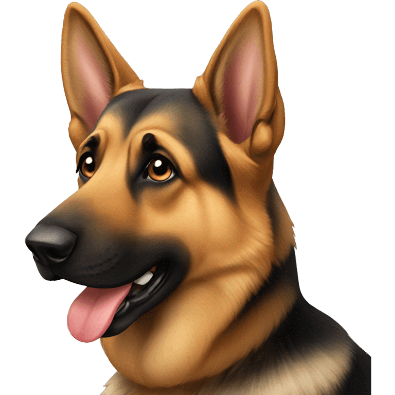 German Shepard emoji