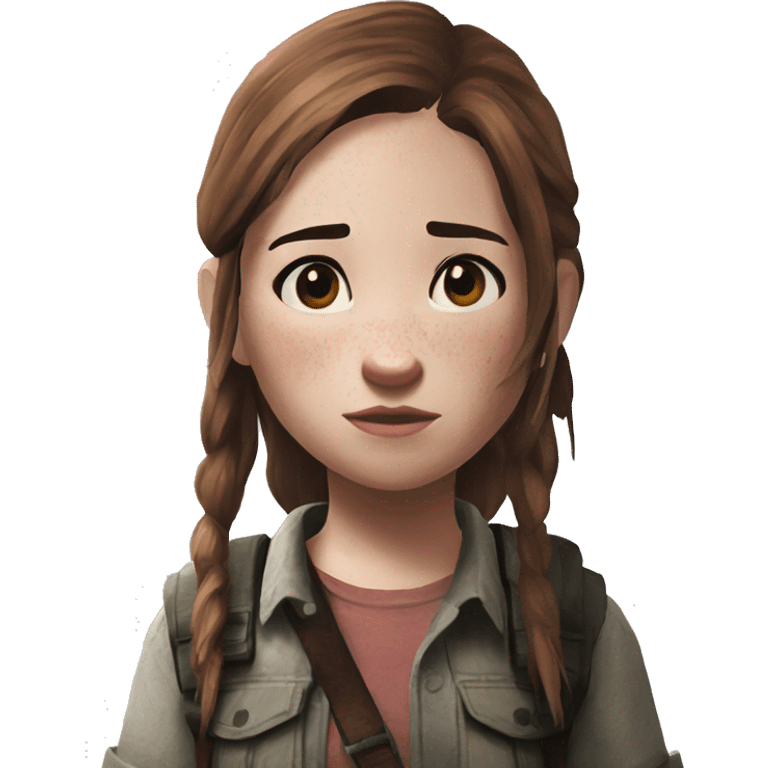 Ellie the last of us Little bit dezoom emoji