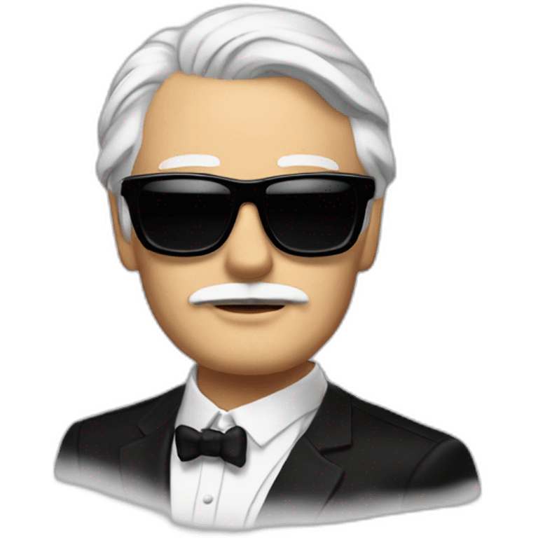 Karl Lagarfeld emoji