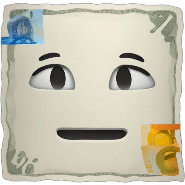 euros billet emoji