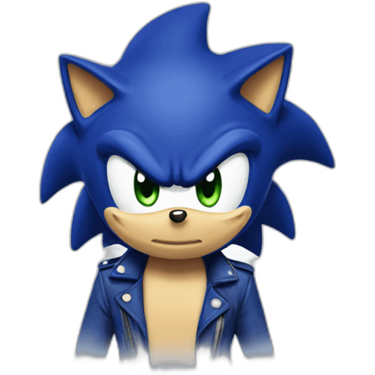 gay sonic emoji