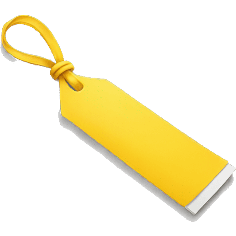 yellow bookmark  emoji