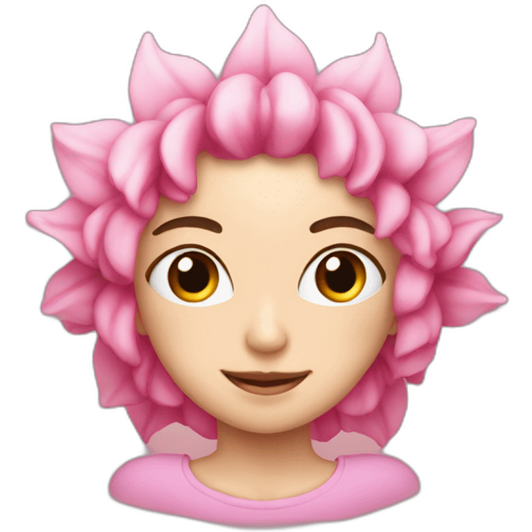 Corona rosa emoji