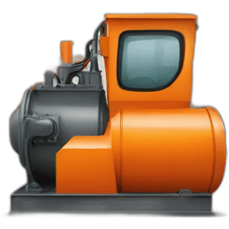 orange pump industrial emoji