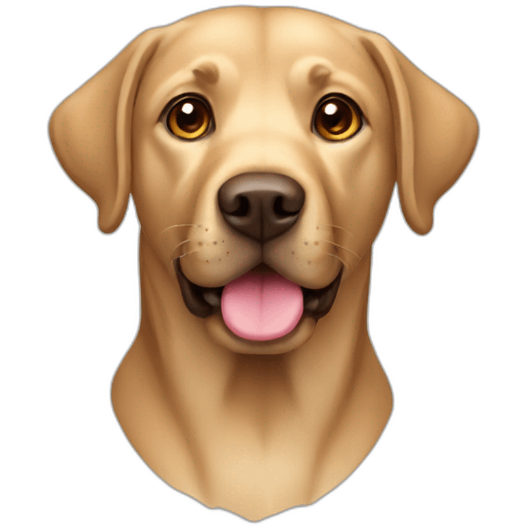 Labrador brown emoji