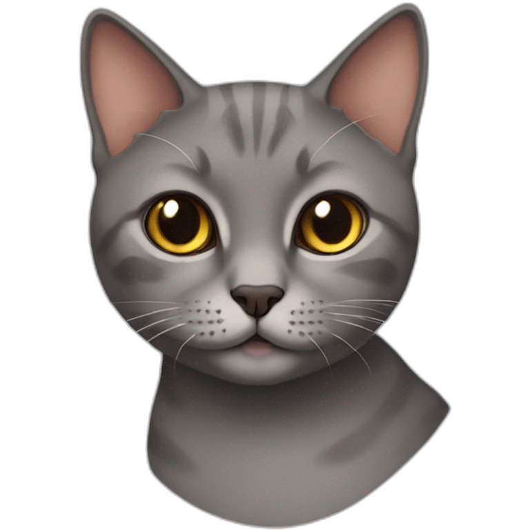 British short hair cat emoji