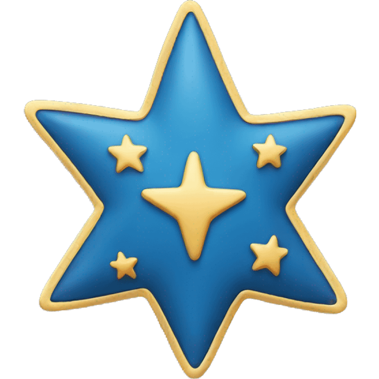 Blue chip star emoji