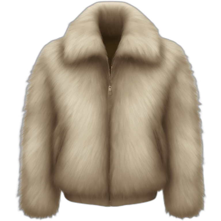 fur jacket emoji