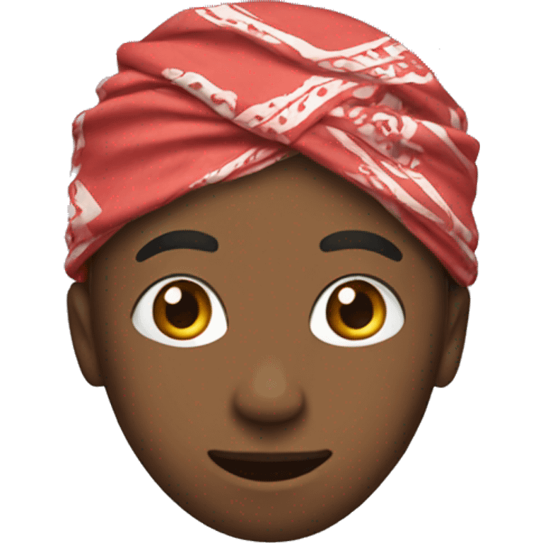 Person with bandana on head emoji