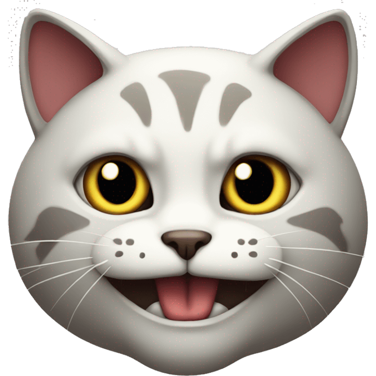 Evil cat emoji