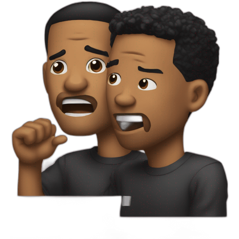 Will Smith Chris Rock Slap emoji