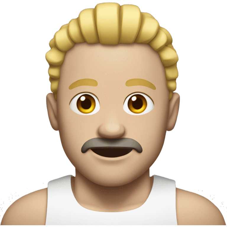 white Wrestler  emoji