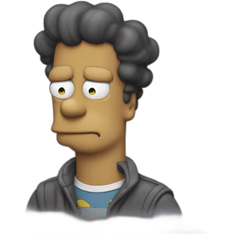 bart simpsons emoji