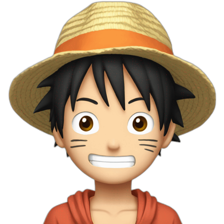 luffy à coté de naruto emoji