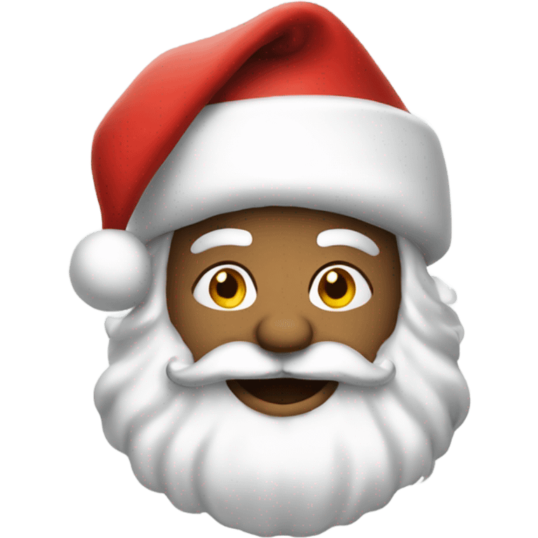 Jolly santa emoji