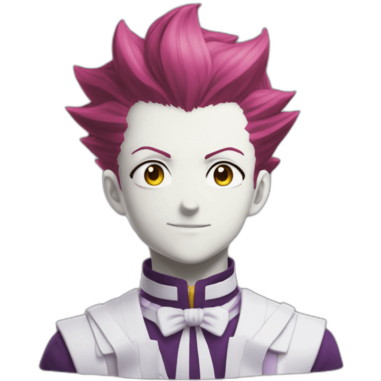 Hisoka Morrow de Hunterxhunter emoji