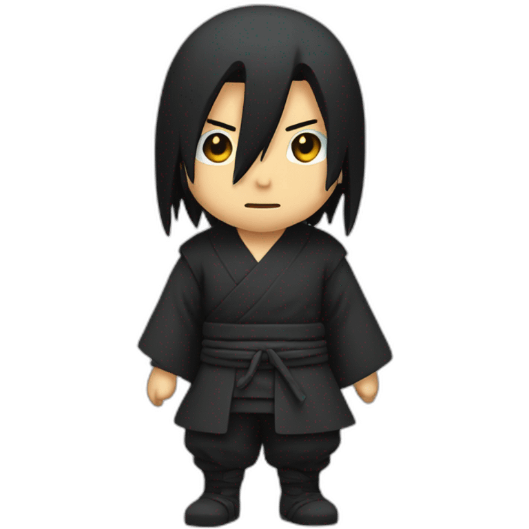 Itachi qui est dans un bol de ramène emoji