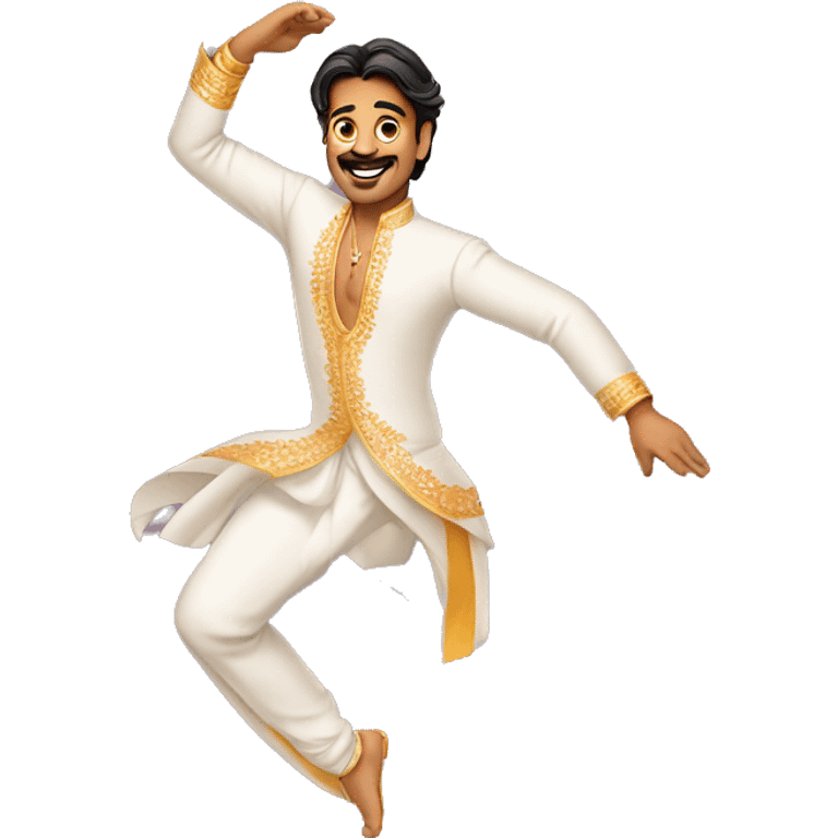 bollywood man dancing emoji