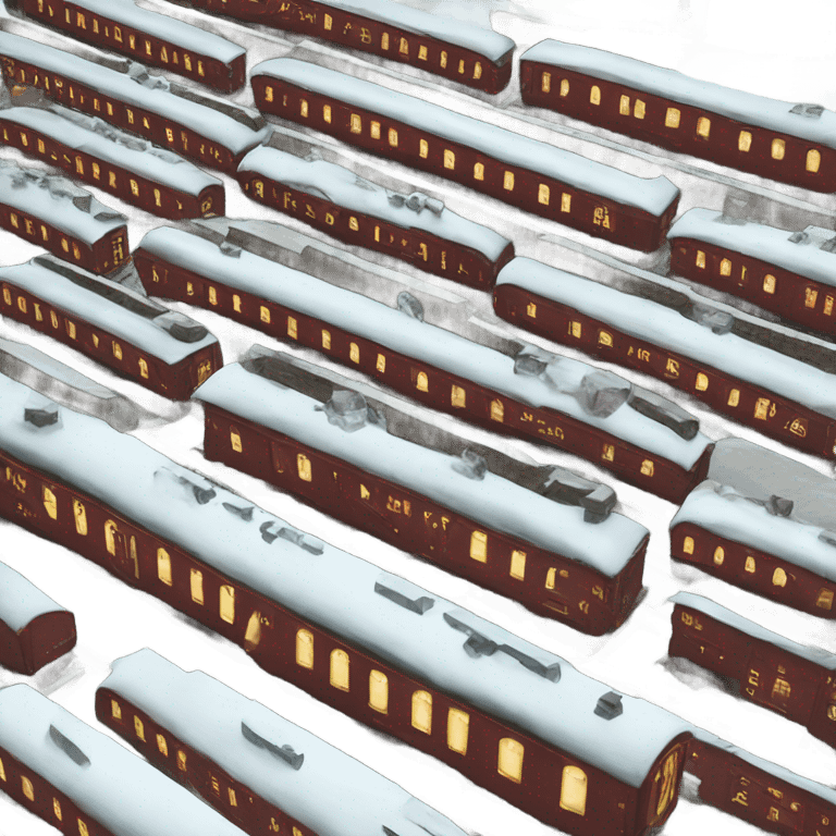 Polar express train emoji