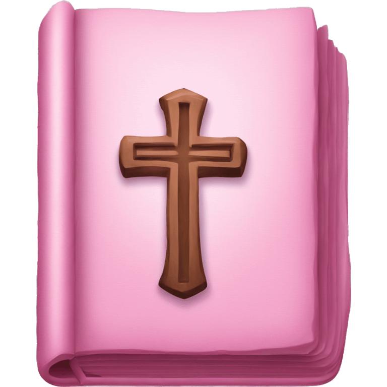 Bible pink emoji