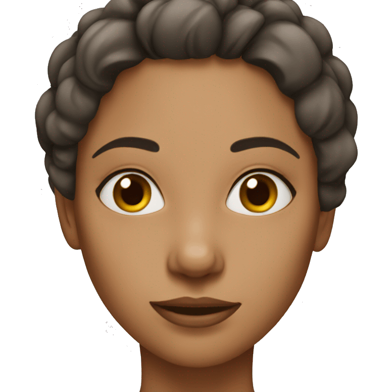 Woman Without makeup  emoji