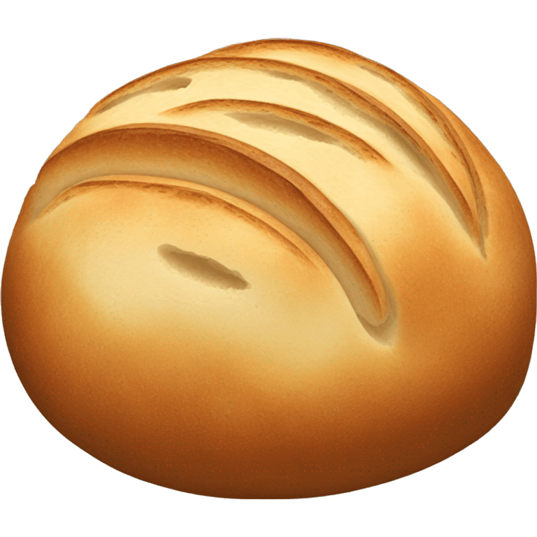 sourdough bread boule loaf emoji