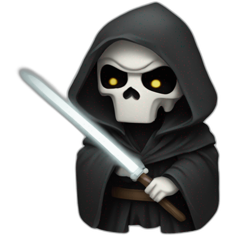 Jedi grim reaper emoji