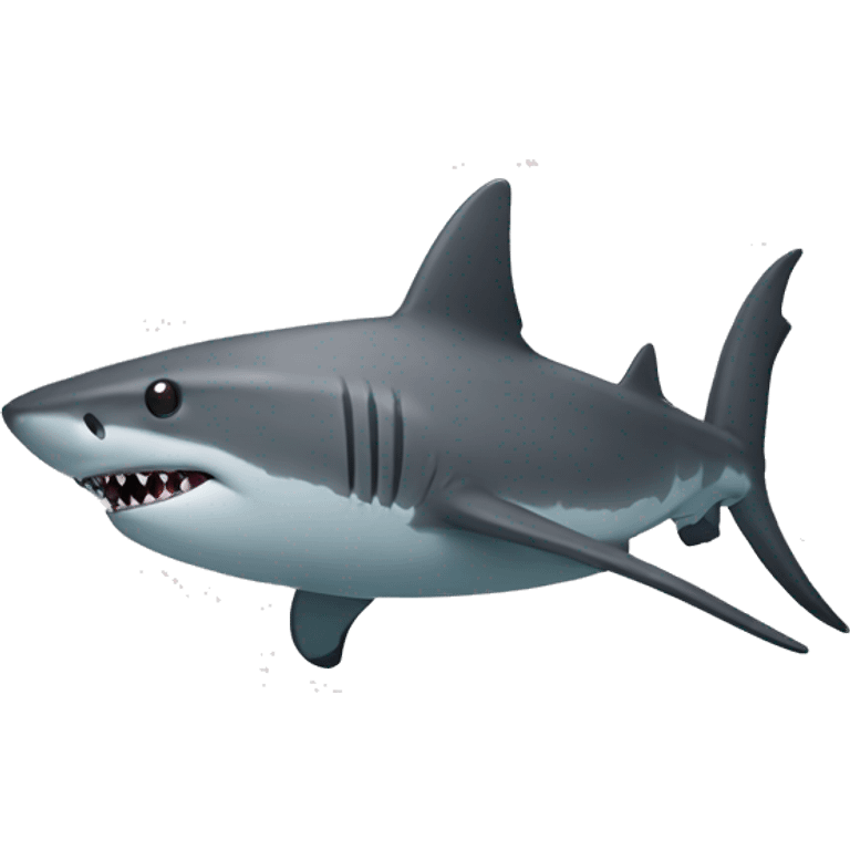 shark with topha emoji