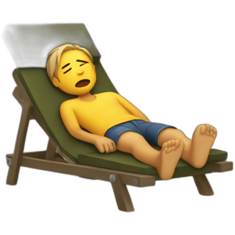 so tired from travel emoji