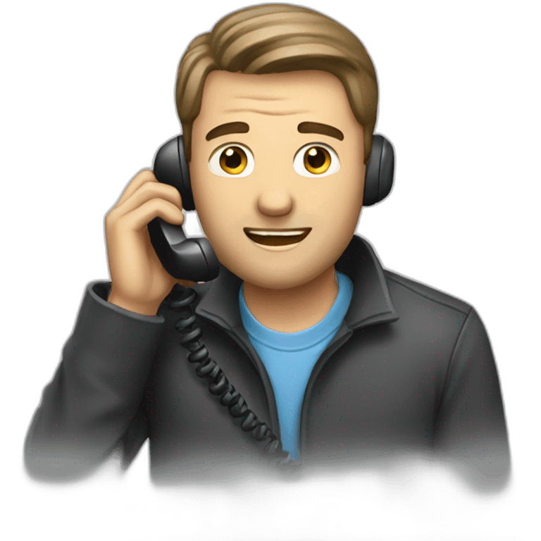 man on the phone emoji