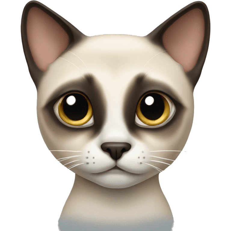 Siamese cat emoji