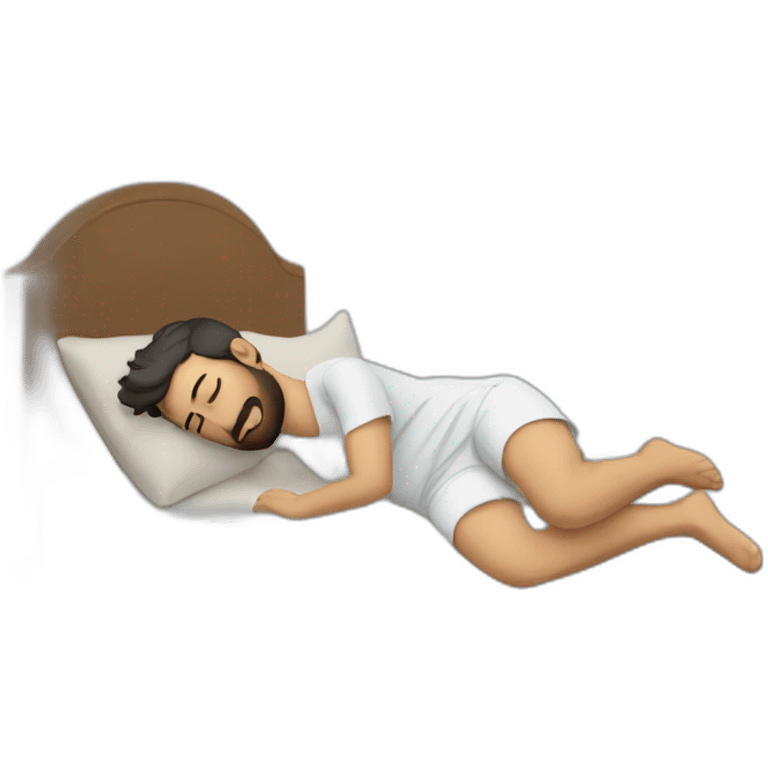 Bruno Fernandes sleeping emoji