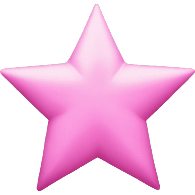 Pink star emoji