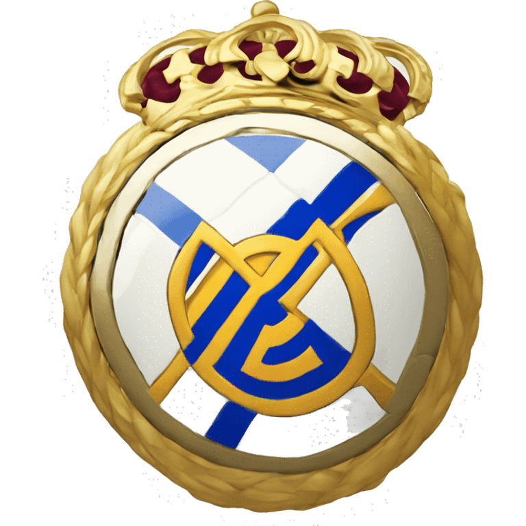 Escudo del real Madrid emoji