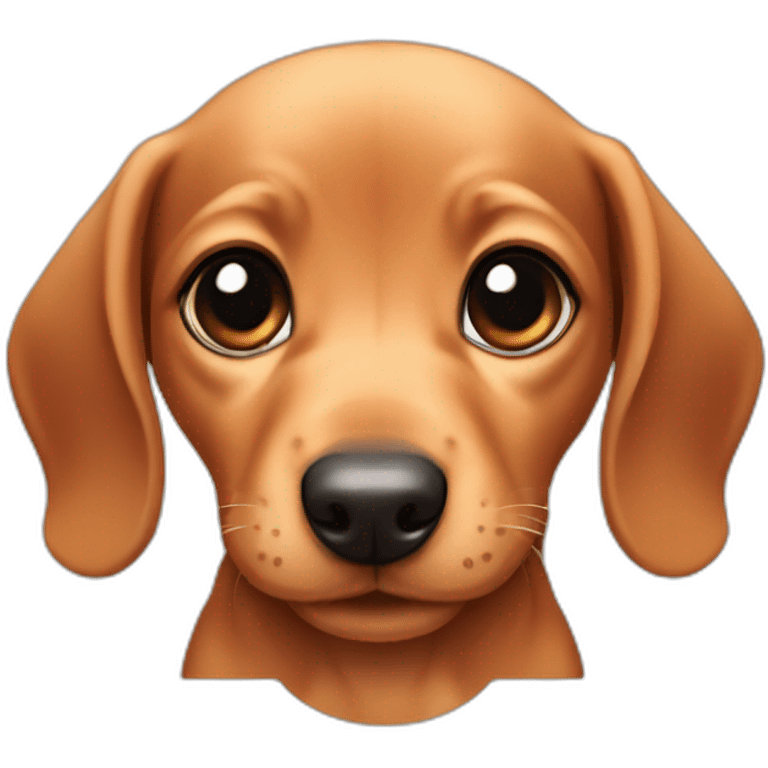 Baby dachund emoji