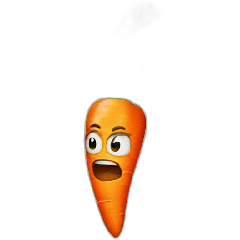 angry carrot emoji