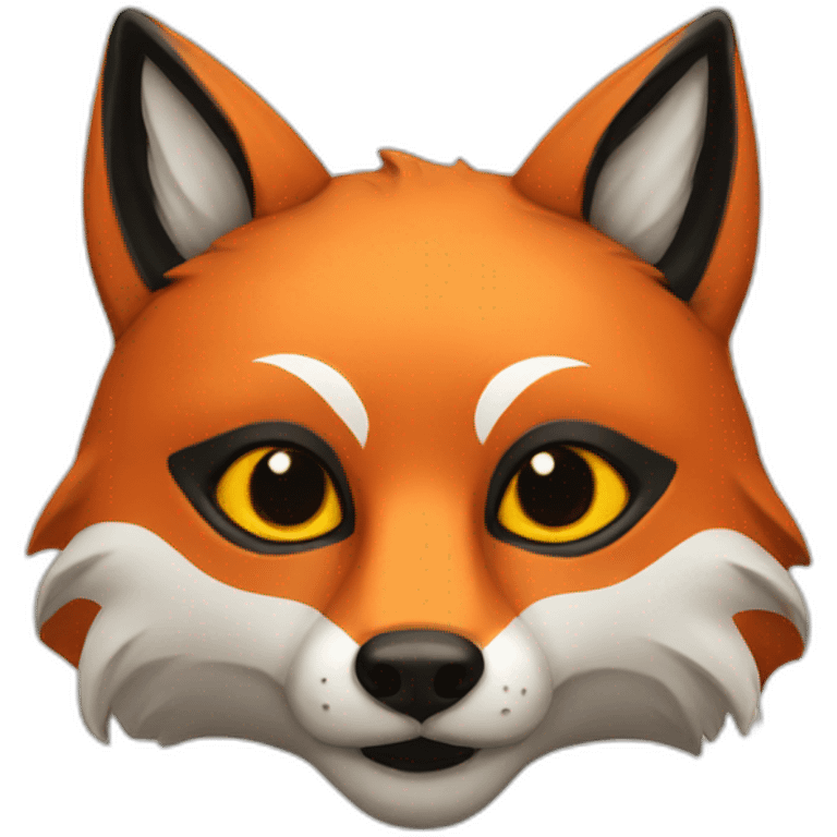 Fox mask emoji