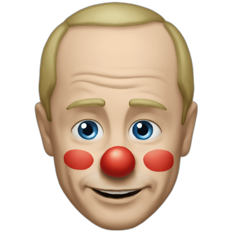 Putin-clown emoji