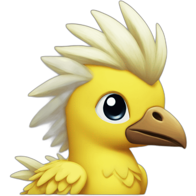 Baby chocobo emoji