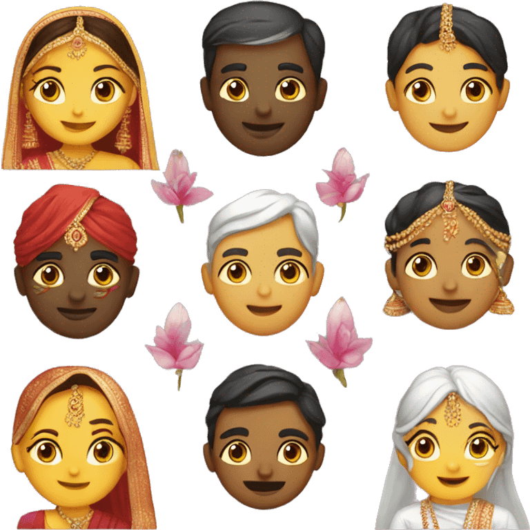 hindu wedding cermony emoji