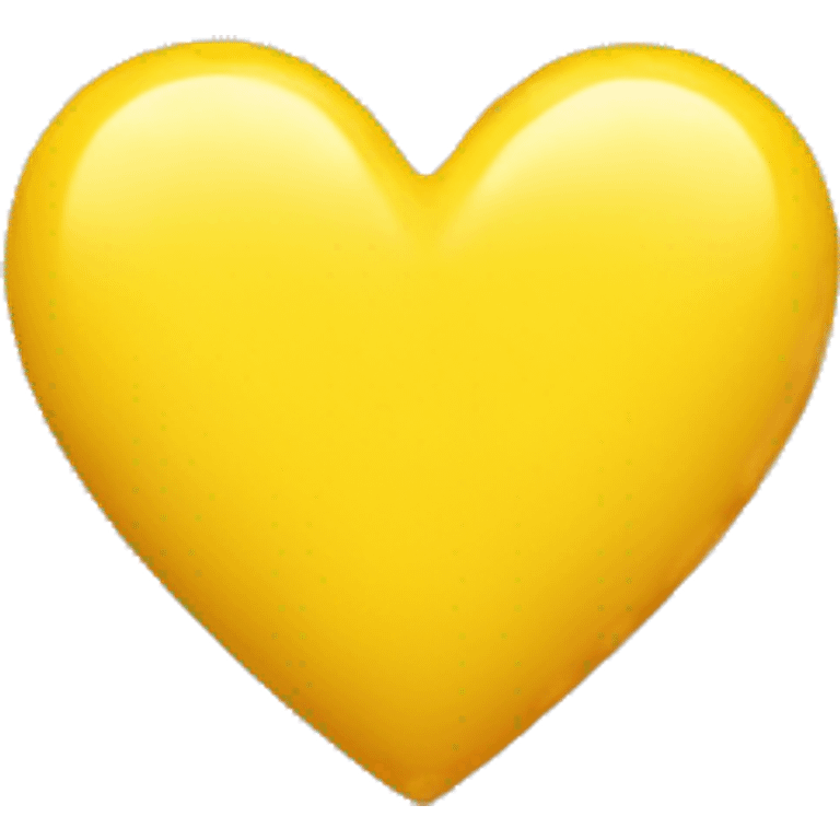 yellow heart emoji