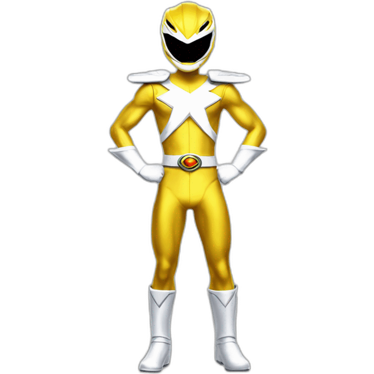 thunder Power ranger full body emoji