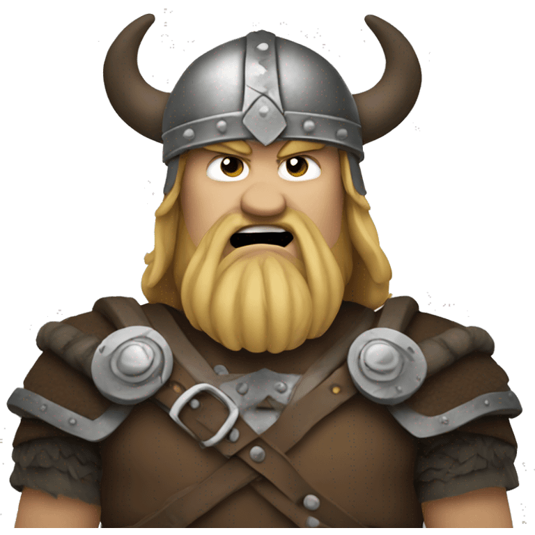 Evil viking emoji